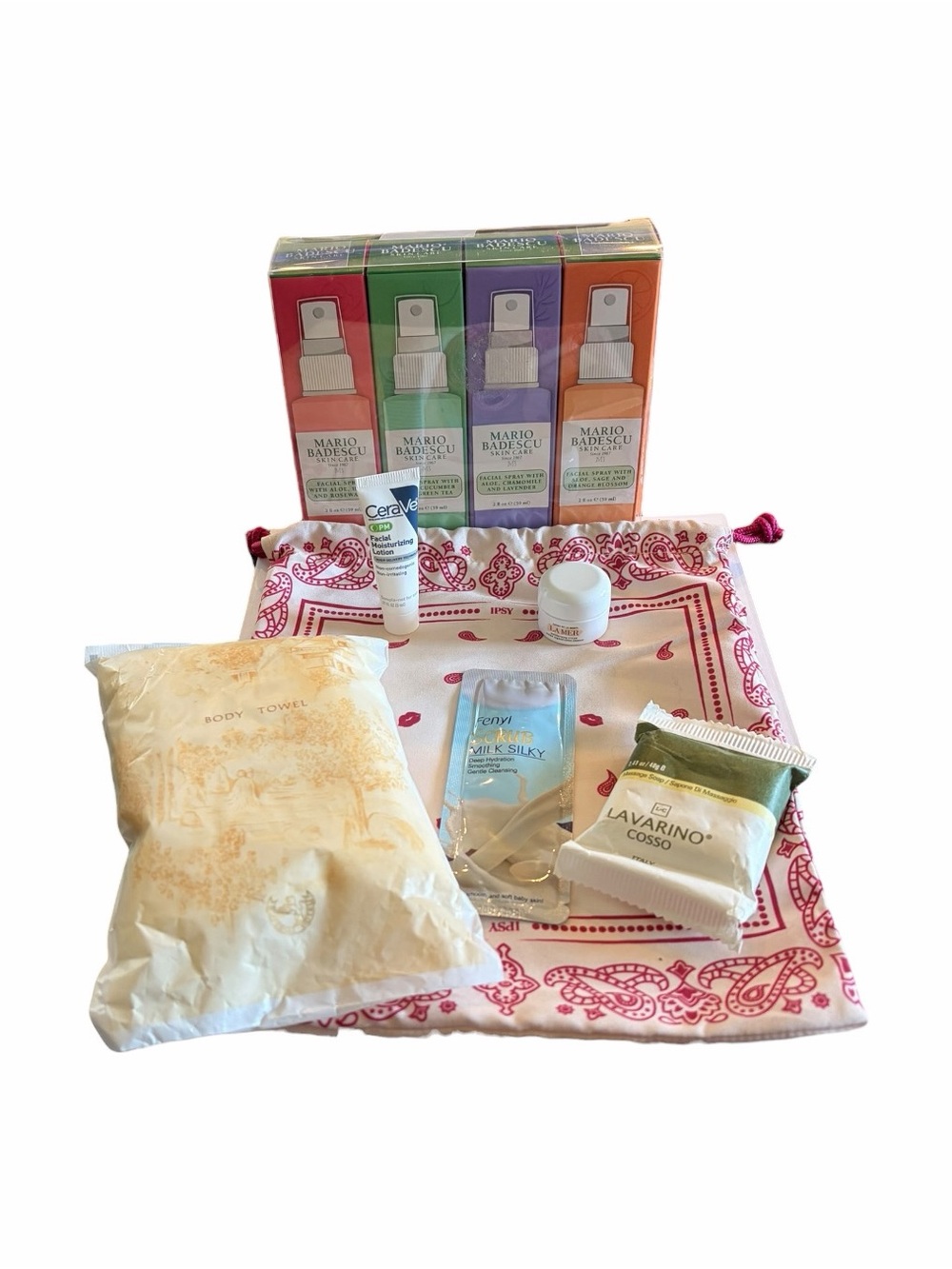 Beauty Skincare Bundle La Mer Mario Badescu CeraVe Ipsy 10 pieces NEW